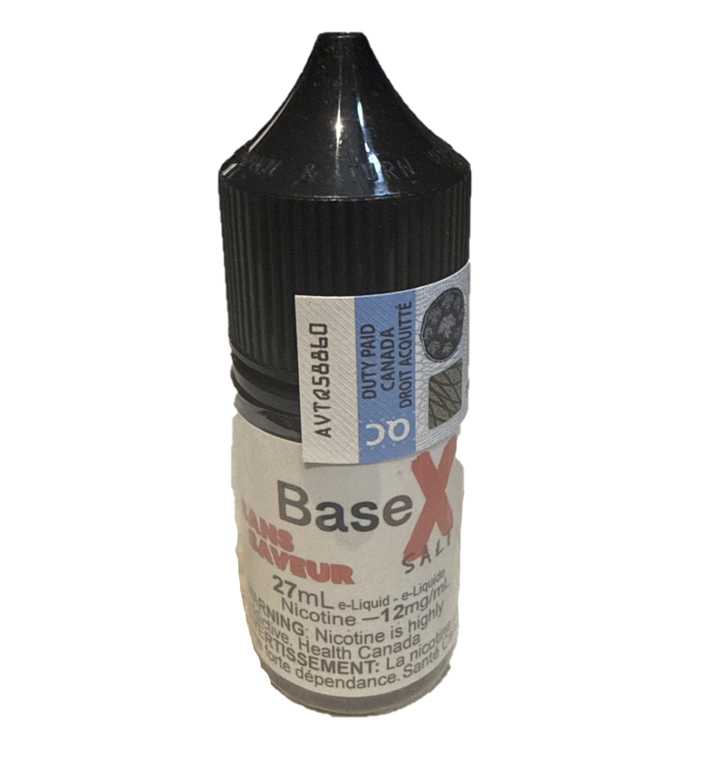 Base X Base flavourless 27ml