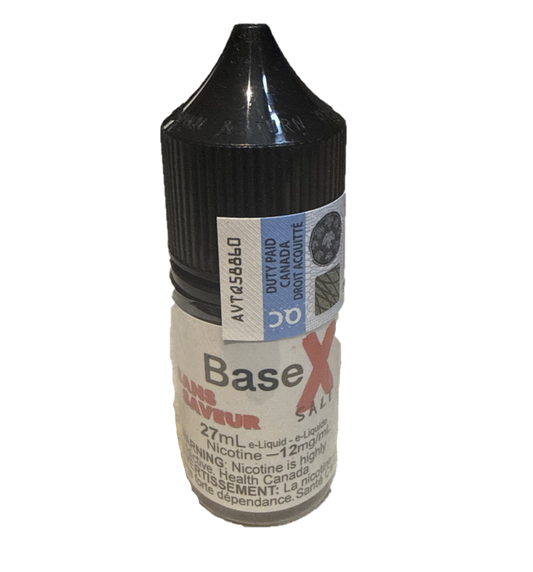 Base X Base flavourless 27ml