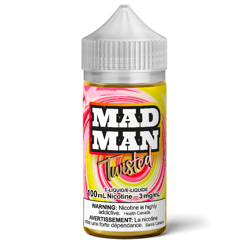MADMAN - CRAZY STRAWBERRY & LEMON TWISTED 100ML