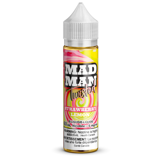 MADMAN - TWISTED CRAZY STRAWBERRY & LEMON ICE 100ML