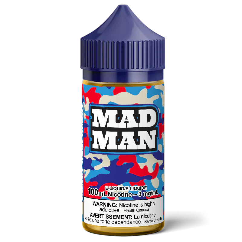 MADMAN - CRAZY RASPBERRY 100ML