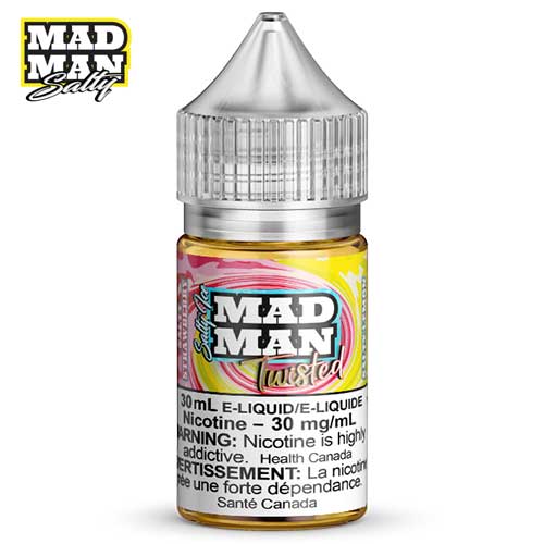 MADMAN - TWISED ICE CRAZY STRAWBERRY & LEMON SALTY 30ML